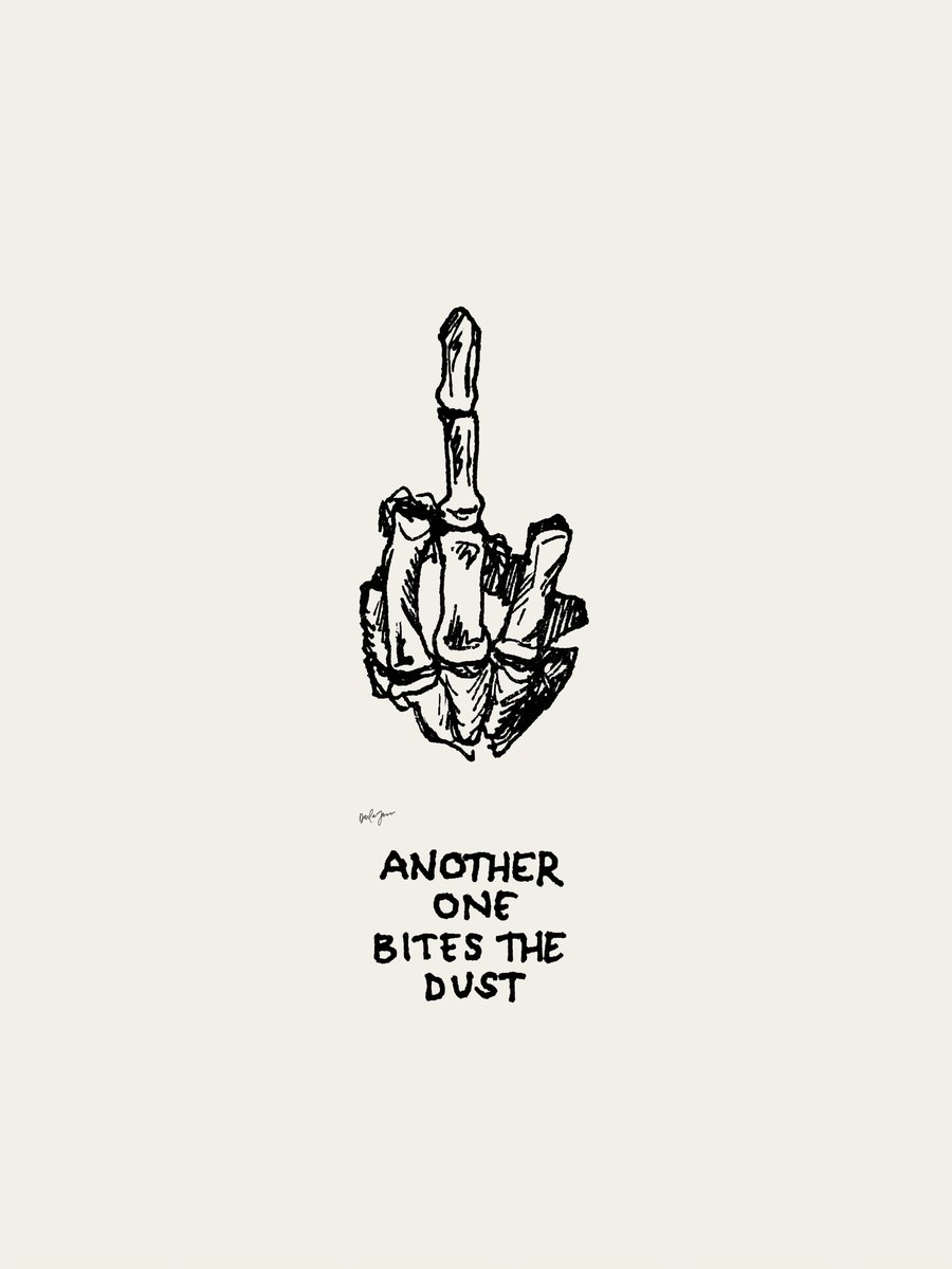 Another One Bites — Ink & Pencil