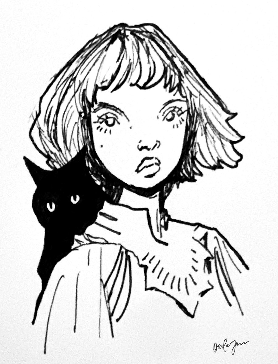 We Think You're Bad Luck — Ink & Pencil