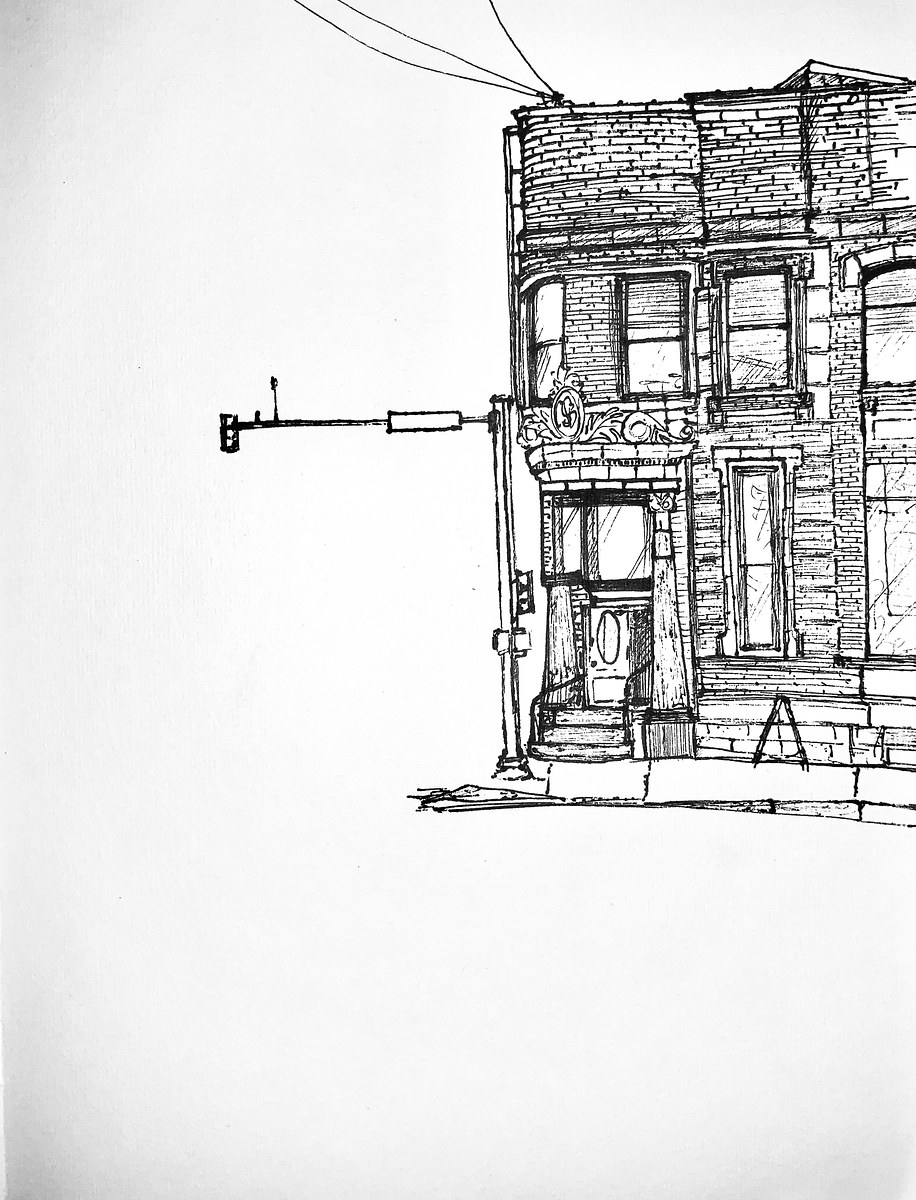 Downtown Bozeman — Ink & Pencil