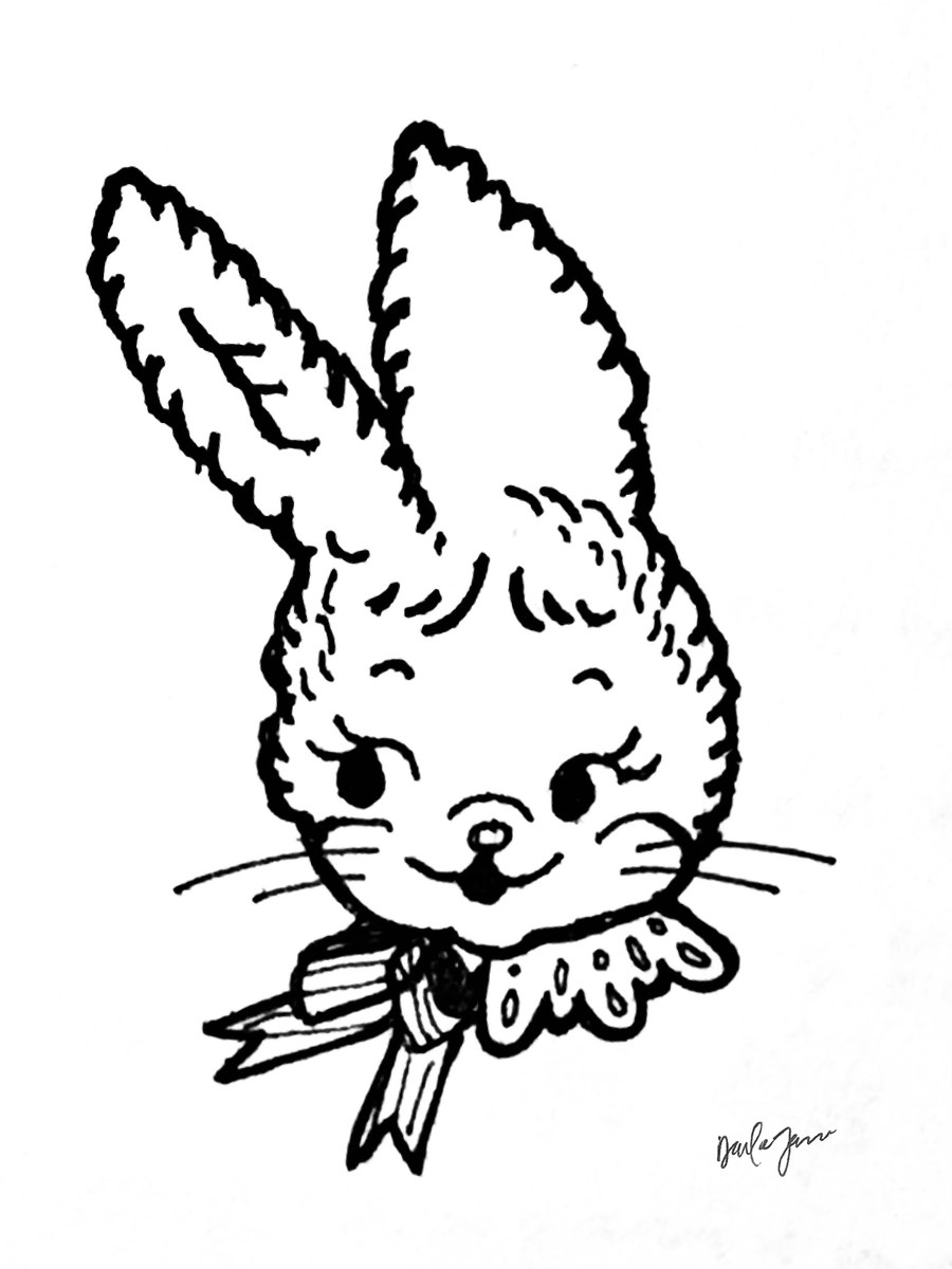 Bunnylicious — Ink & Pencil