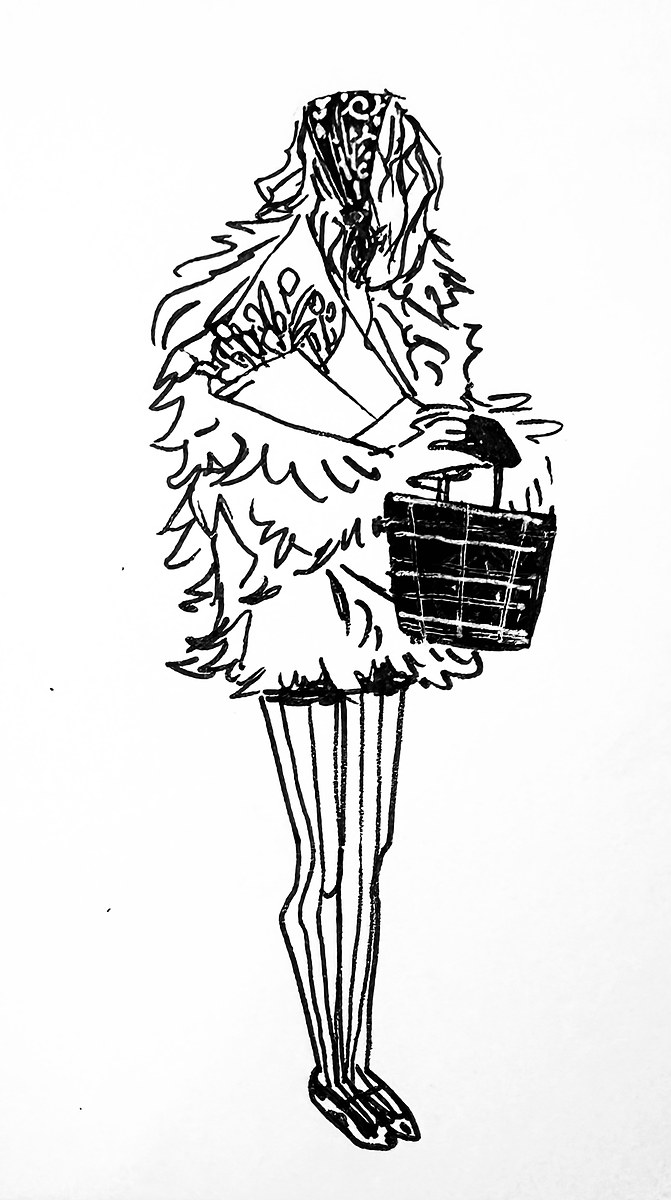 Feeling Stripy — Ink & Pencil