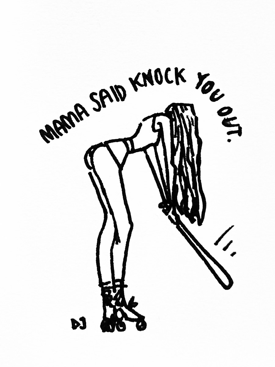 Mama Said — Ink & Pencil