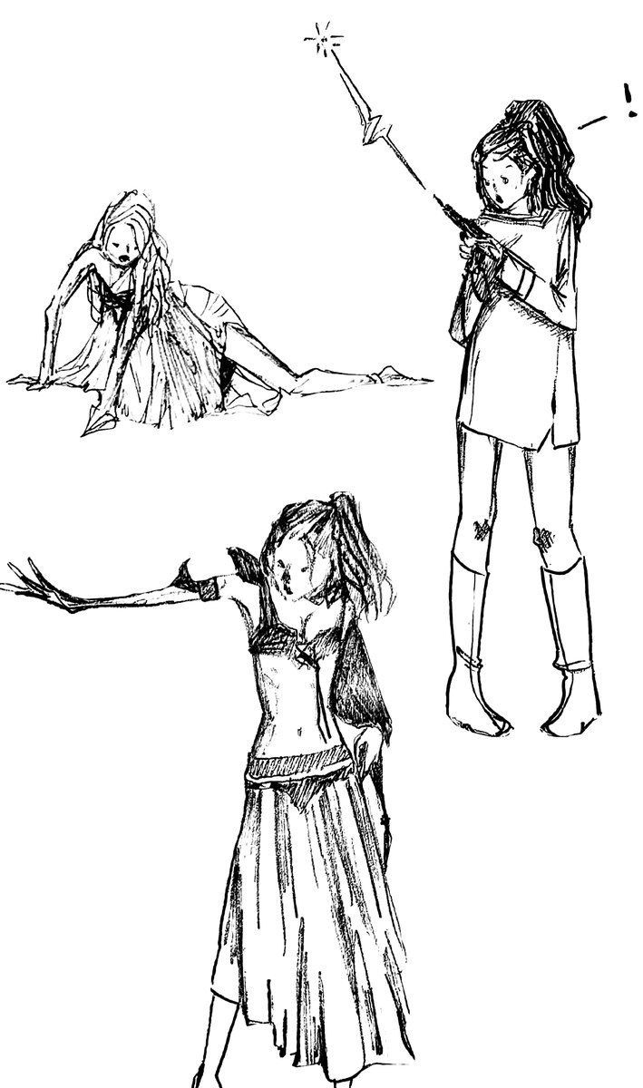 Sketch 15 — Ink & Pencil