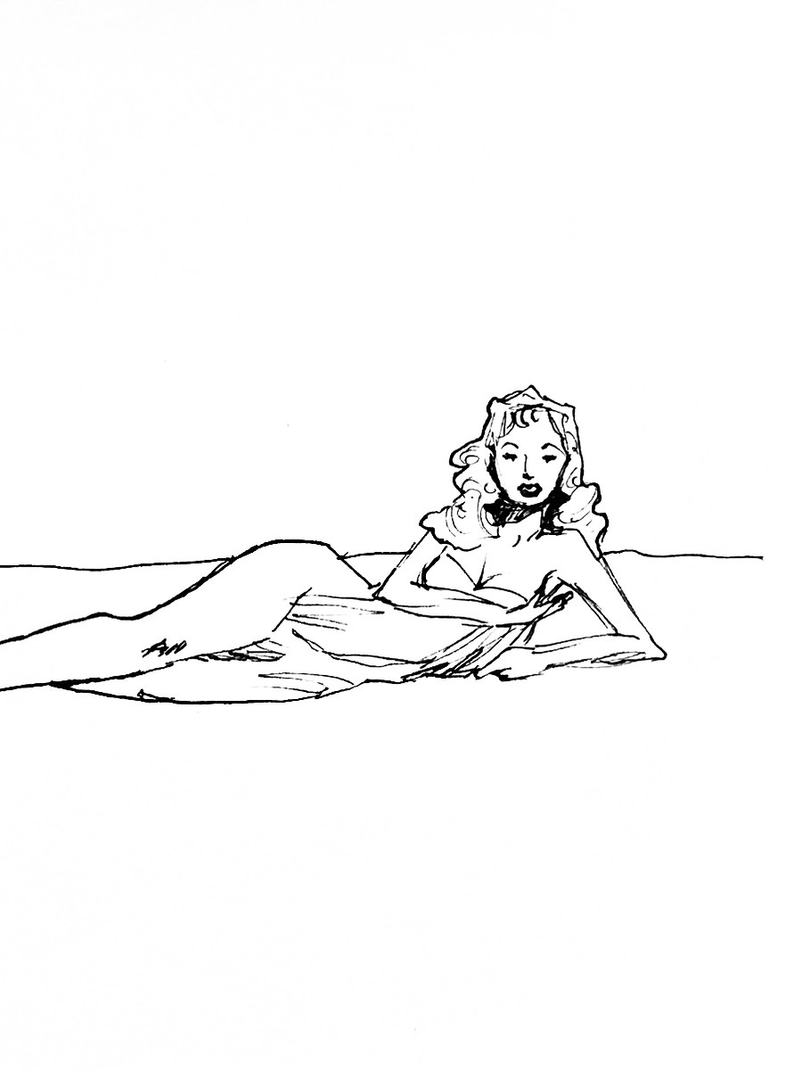 Sketch 18 — Ink & Pencil