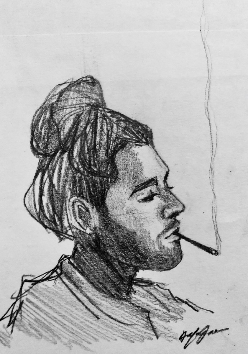 Sketch 20 — Ink & Pencil