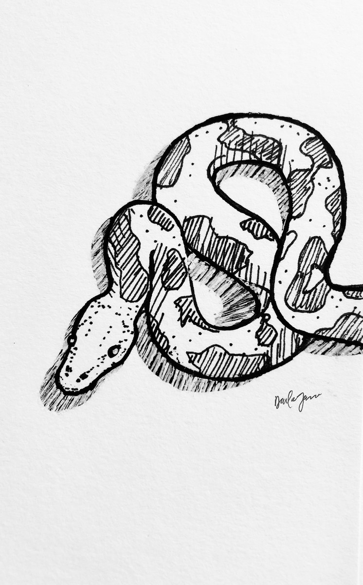 Sketch 21 — Ink & Pencil