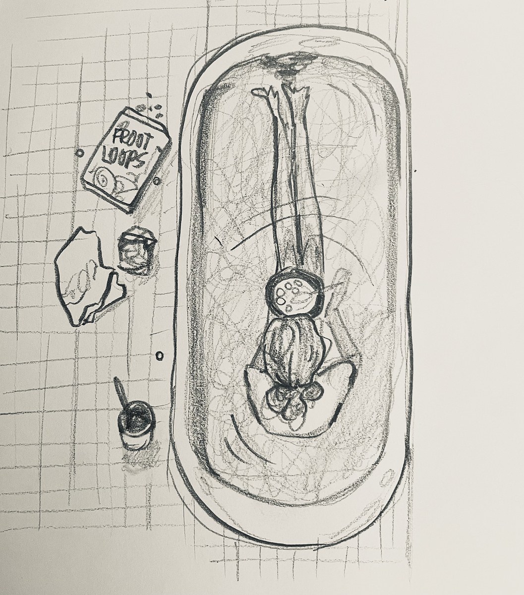 Sketch 24 — Ink & Pencil