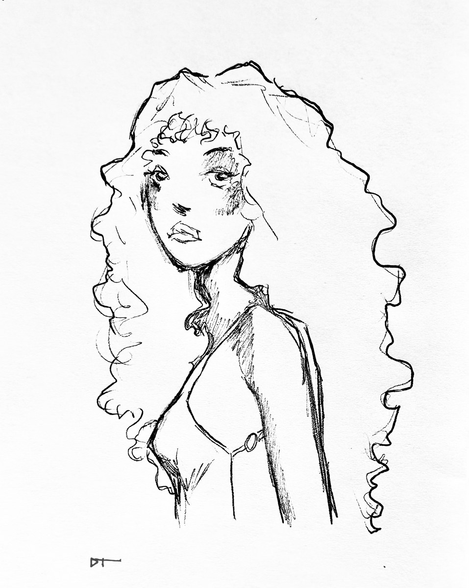 Sketch 28 — Ink & Pencil