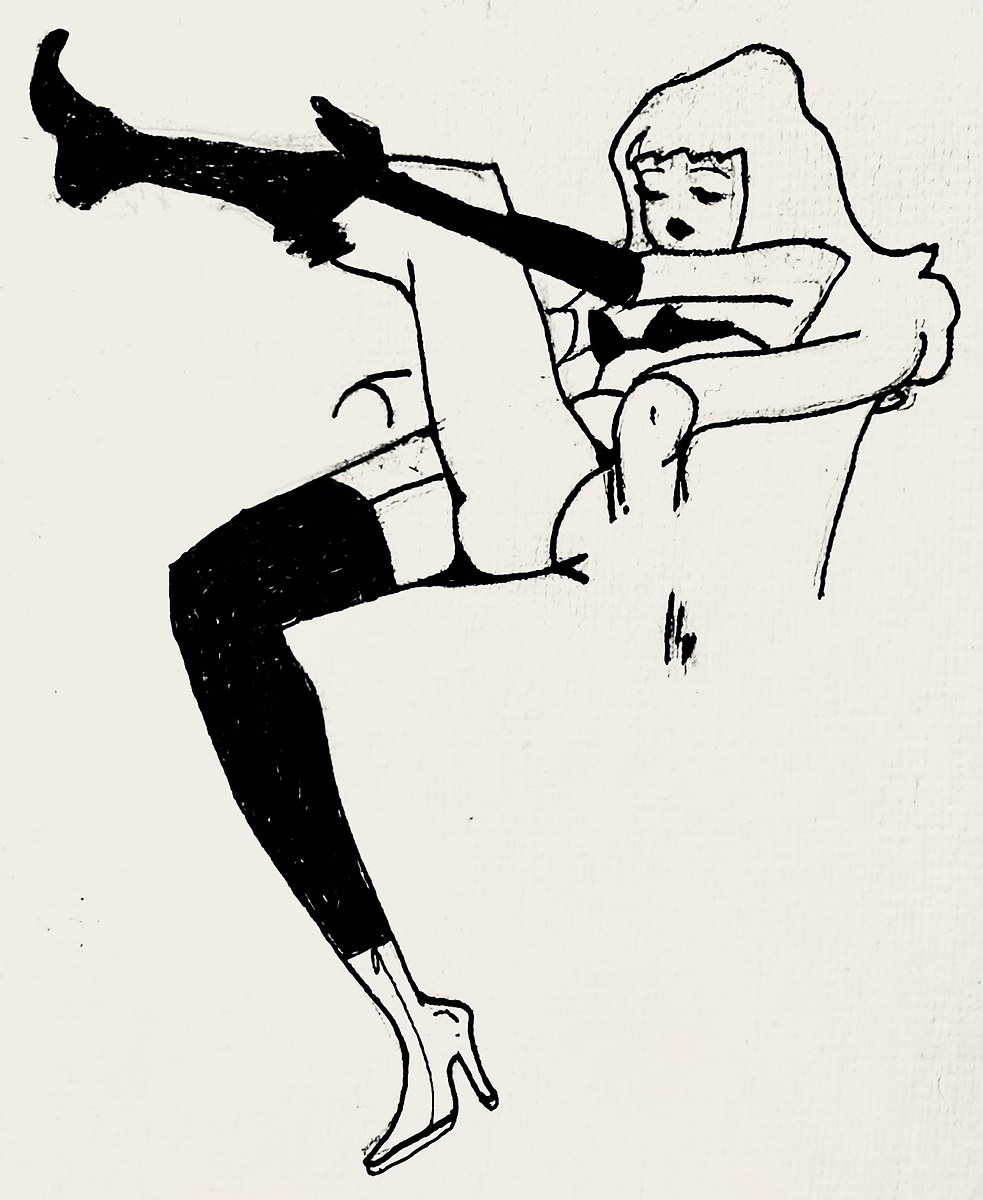 Blondita — Ink & Pencil